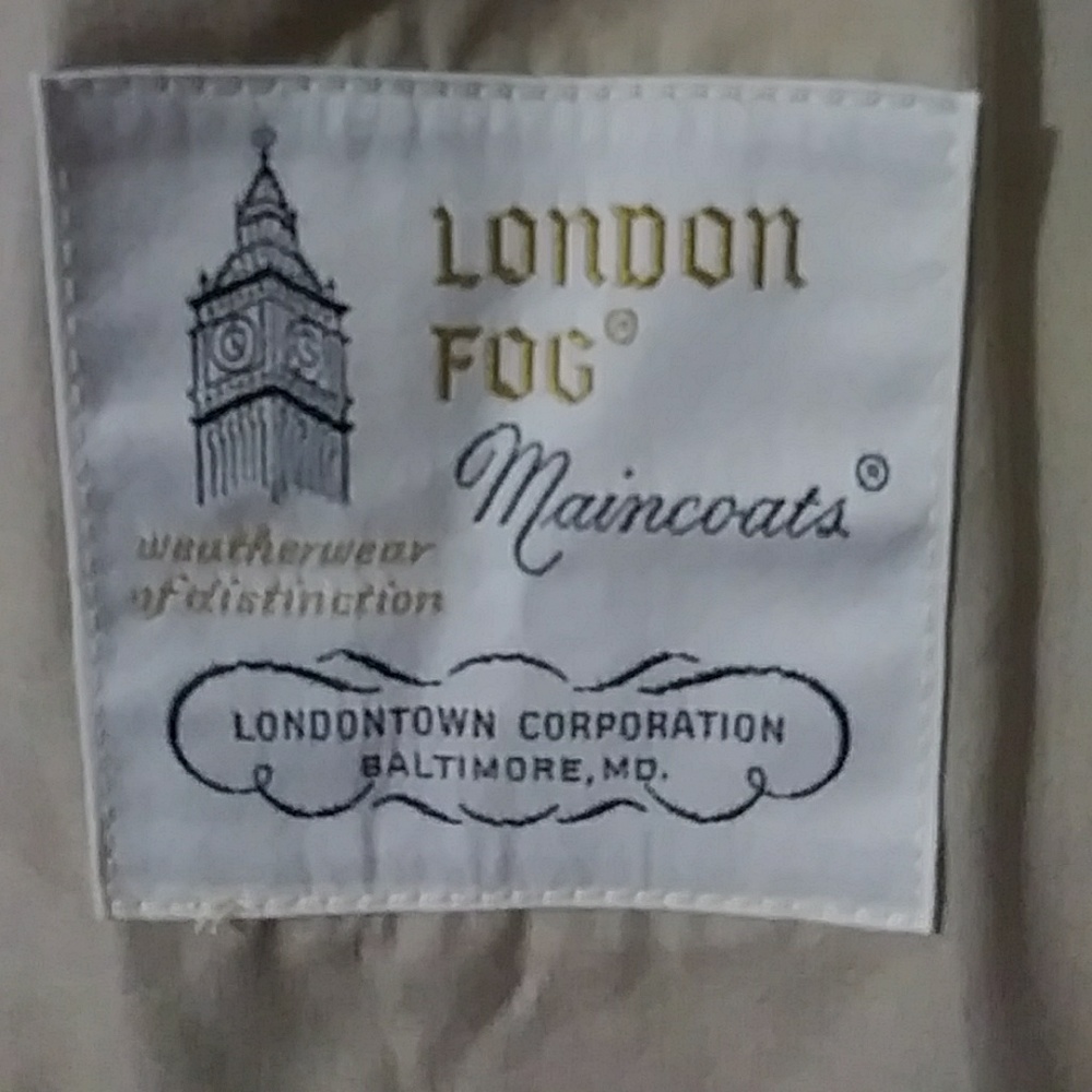 London Fog Coat - Picture 4 of 7